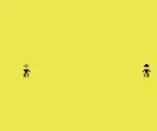Image n° 5 - screenshots  : Gunfight 2600 - One Step Forward & Two Steps Back